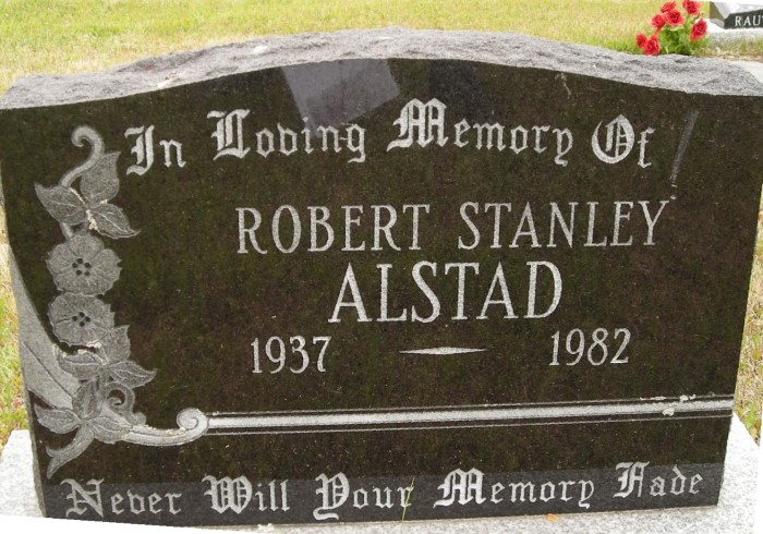 ALSTAD, Robert Stanley