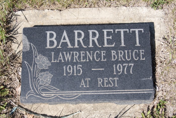 BARRETT, Lawrence Bruce
