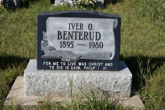 BENTERUD, Iver O