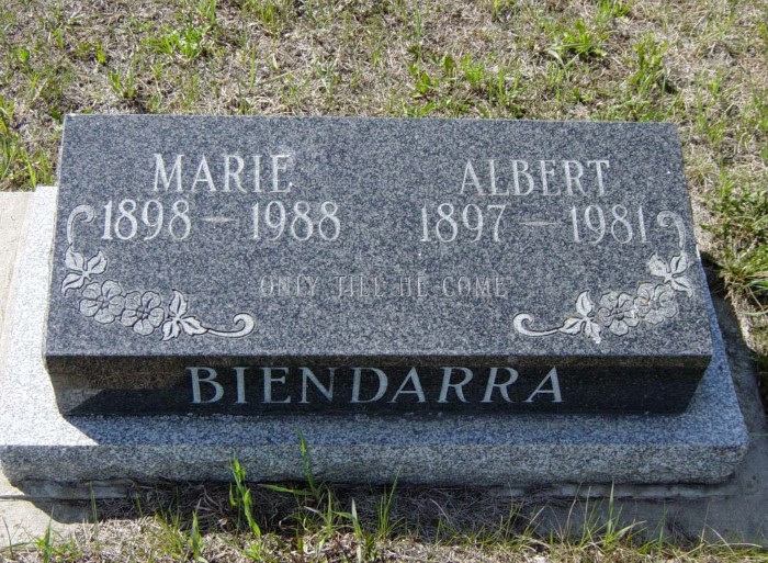 BIENDARRA, Albert