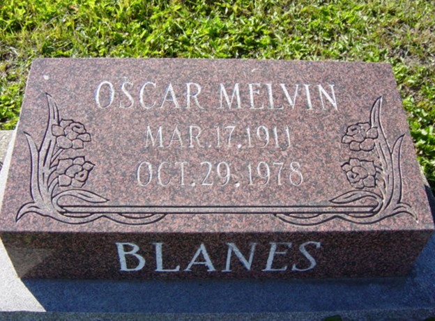 BLANES, Oscar Melvin