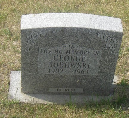 BOROWSKI, George