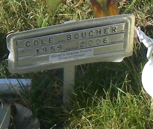 BOUCHER, Cole