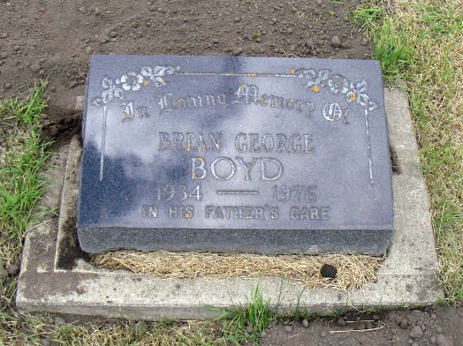 BOYD, Brian George
