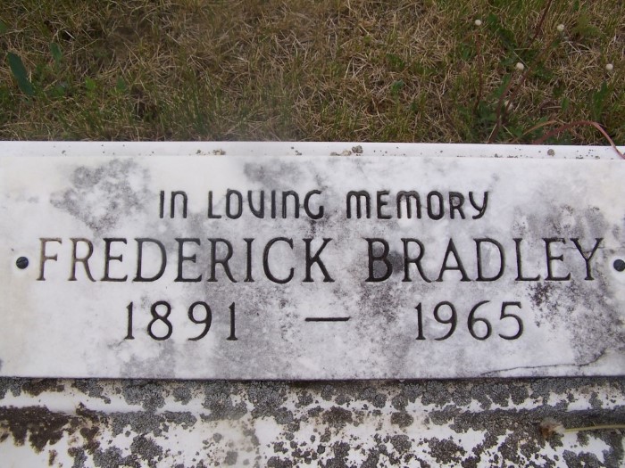 BRADLEY, Frederick