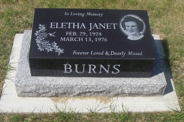 BURNS, Eletha Janet