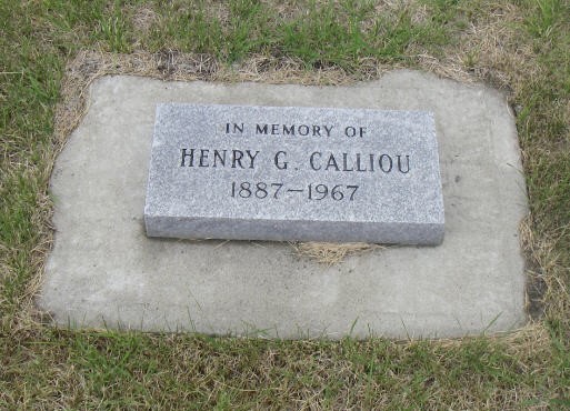 CALLIOU, Henry G