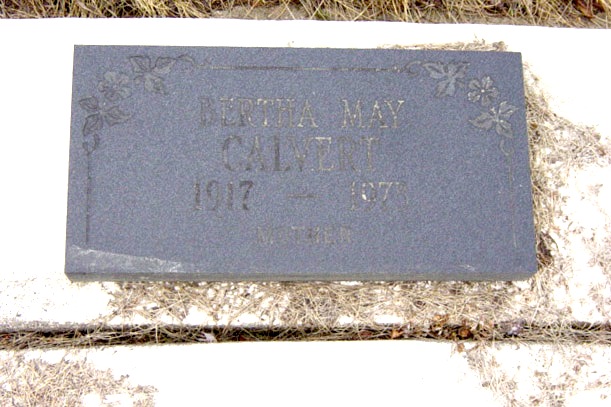 CALVERT, Bertha May