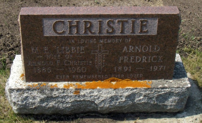 CHRISTIE, Arnold Fredrick