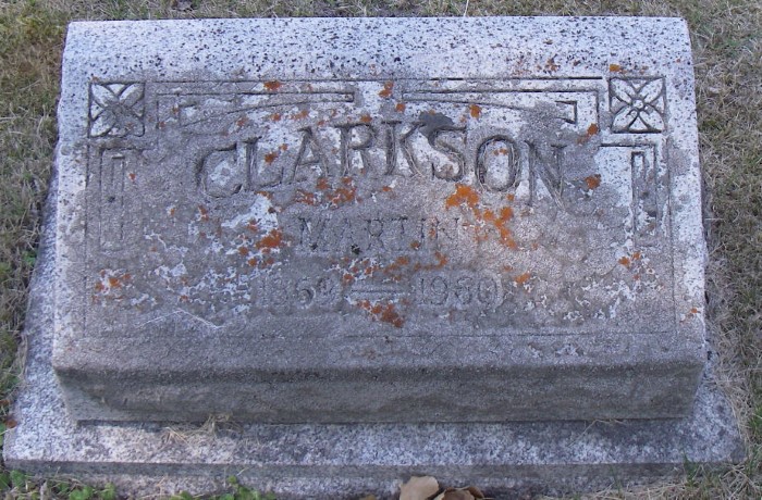 CLARKSON, Martin