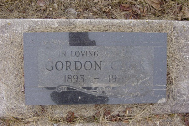 COOK, Gordon