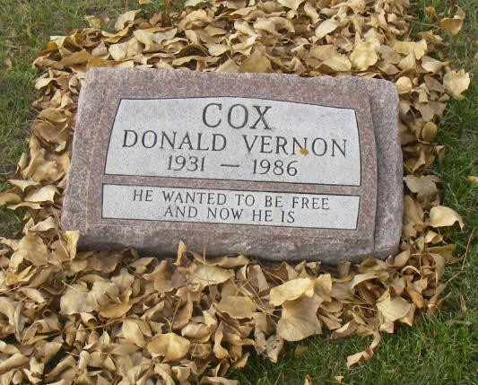 COX, Donald Vernon