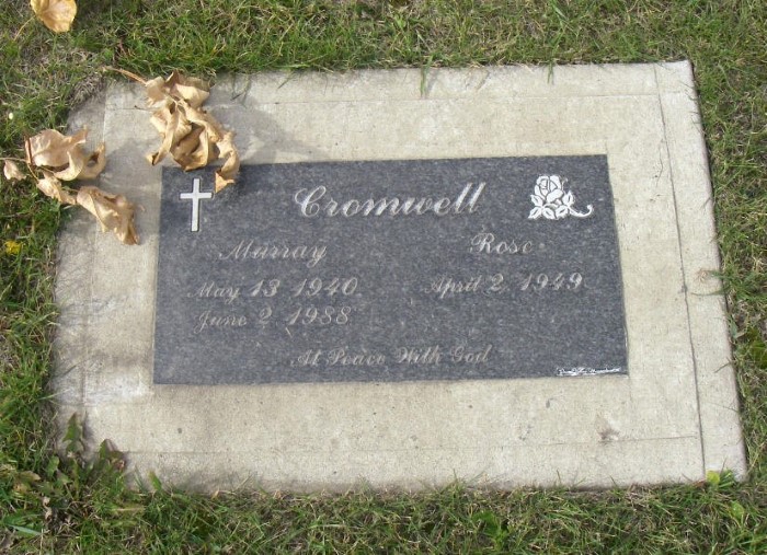 CROMWELL, Murray