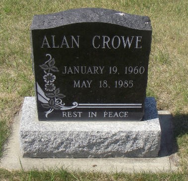 CROWE, Alan