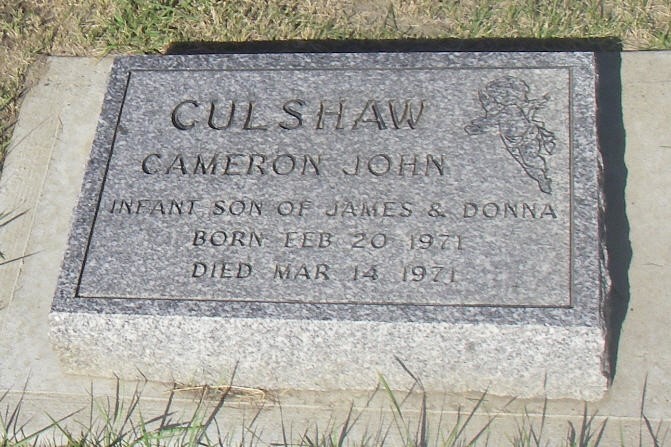 CULSHAW, Cameron John