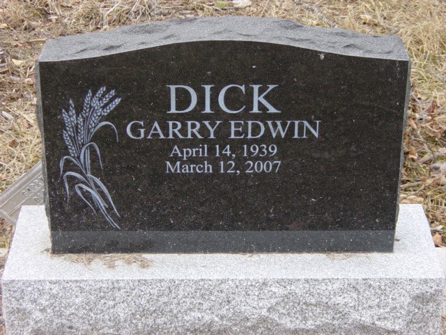 DICK, Garry Edwin