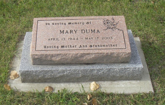 DUMA, Mary