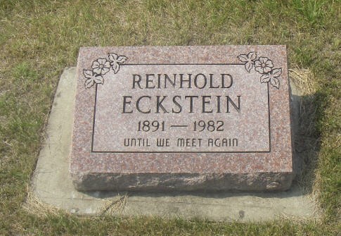 ECKSTEIN, Reinhold