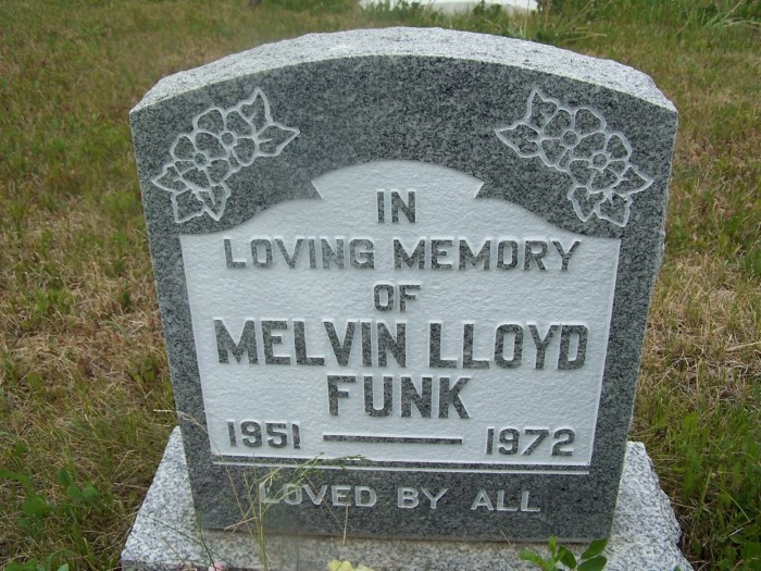 FUNK, Melvin Lloyd
