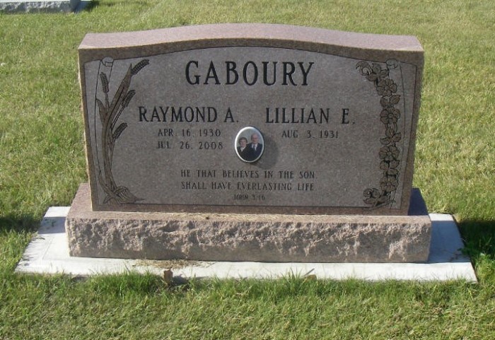 GABOURY, Raymond A