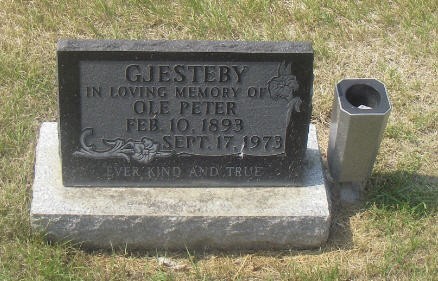 GJESTEBY, Ole Peter