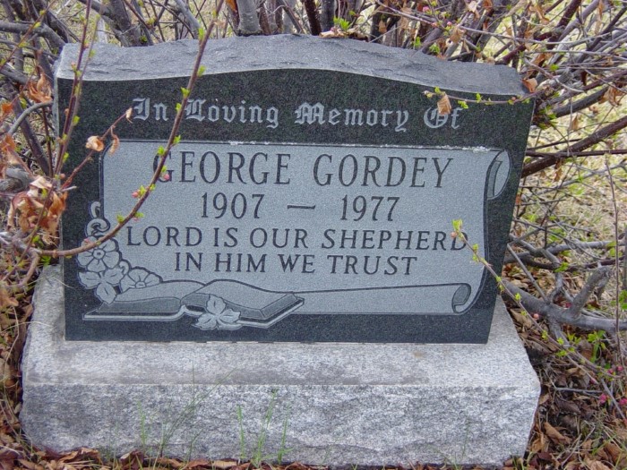 GORDEY, George