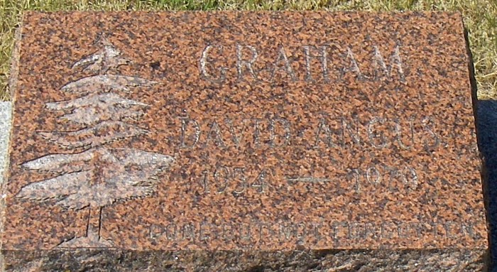 GRAHAM, David Angus