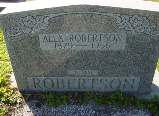 ROBERTSON, Alex