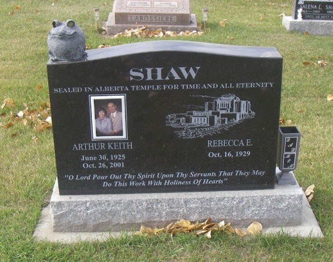 SHAW, Arthur Keith