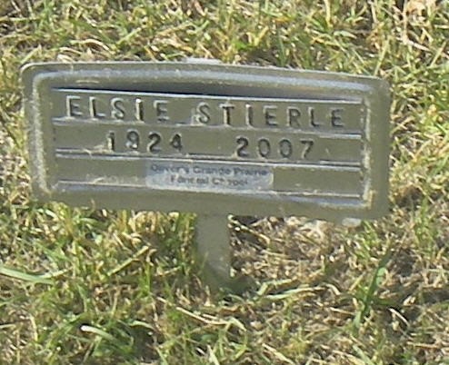 STIERLE, Elsie