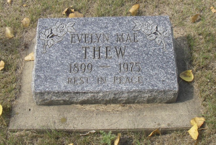 THEW, Evelyn Mae