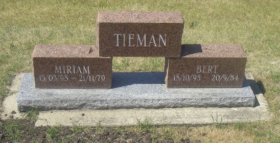 TIEMAN, Bert