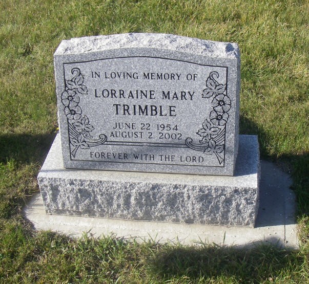 TRIMBLE, Lorraine Mary