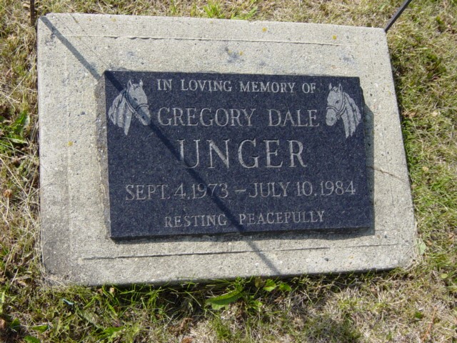 UNGER, Gregory Dale