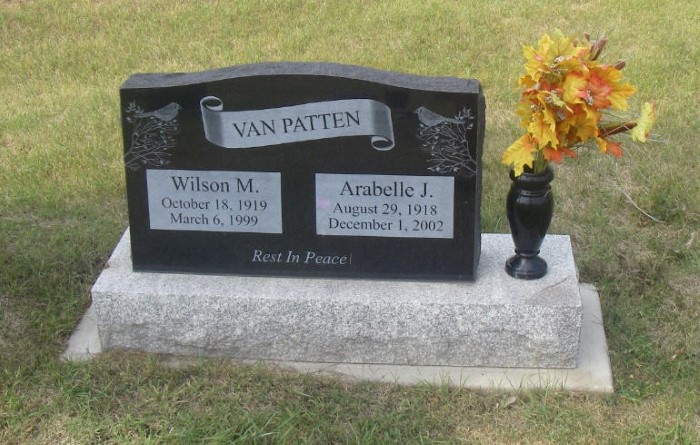 VAN PATTEN, Wilson M