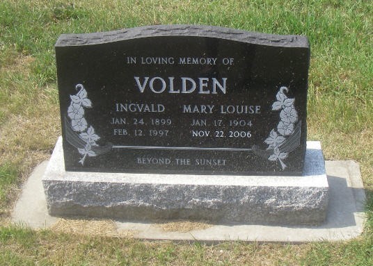 VOLDEN, Mary Louise