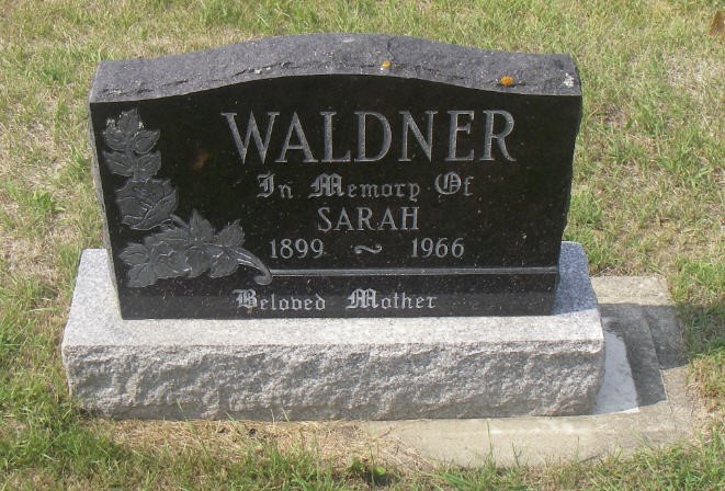 WALDNER, Sarah