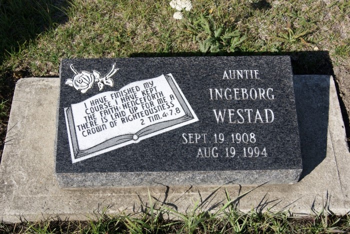 WESTAD, Ingeborg