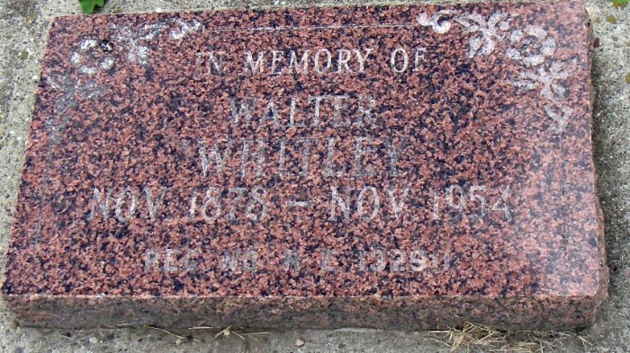 WHITLEY, Walter