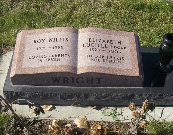 WRIGHT, Elizabeth Lucille